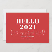 Lönsam modern typografi hej nytt år