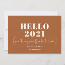 Lönsam modern typografi hej nytt år