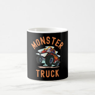 Lönsam Monster Lastbil med Ansikte Kaffemugg