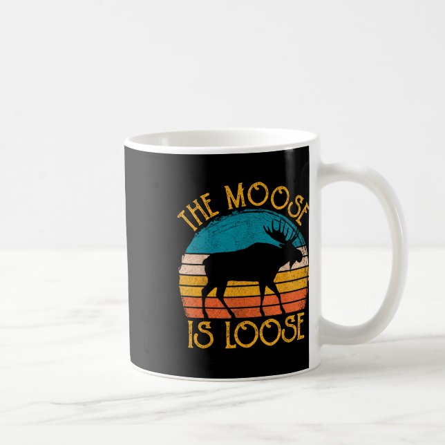Lönsam mosa är lös djurapparat kaffemugg (Höger)