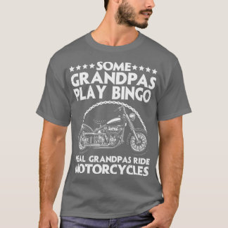 Lönsam motorcykel för farfar Pappa motorcykel Älsk T Shirt