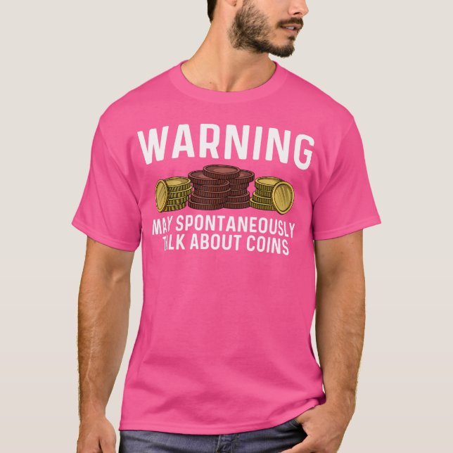 Lönsam myntuppsamlare för myntuppsamling t shirt (Framsida)