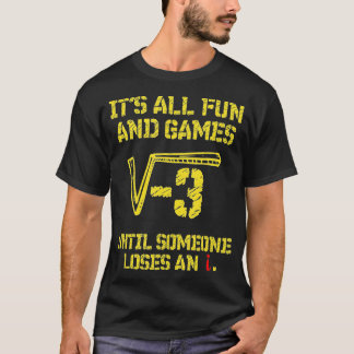 Lönsam någon Förlorar I Square Root 9 är 3 Retro T Shirt