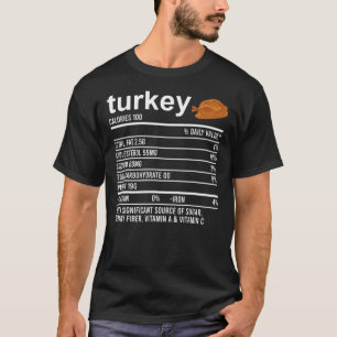 Lönsam näringsfaktor Livsmedelsapparat Foodie Turk T Shirt