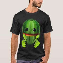Lönsam novelty för sportfotboll WATERMELON MAN THU T Shirt
