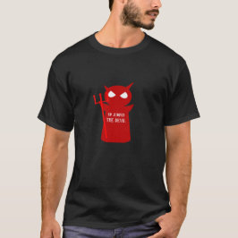 Lönsam Novelty Grafik UPPRÖRANDE JUMPED DJÄVULEN T T Shirt