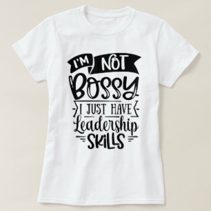 Lönsam och coola grafik l Jag är inte bossvit. T Shirt