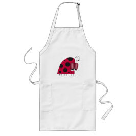 Lönsam och euforisk Ladybug-målning Långt Förkläde