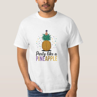 Lönsam och tropisk anananasdesign för sommaren t shirt