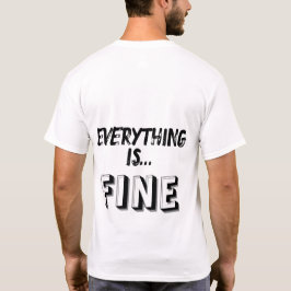 Lönsam Office Worker-Tecknad - Allt är Bra T Shirt