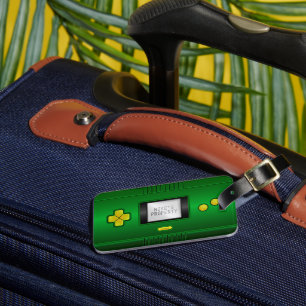Lönsam omspelning av spelkonsolen i faux gamepad bagagebricka