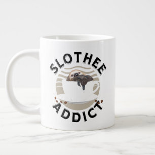 Lönsam Ordlek Sömnig Sloth Jumbo Mugg