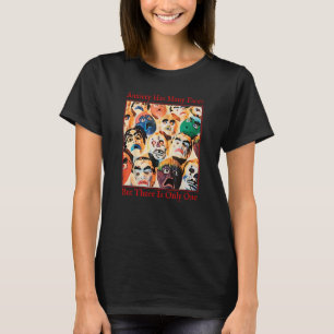 Lönsam oro för citattecken har många ansikte t shirt