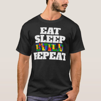 Lönsam Öronströmsparläge Bygg Upprepa Byggnad Bloc T Shirt