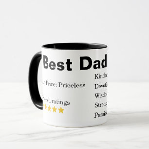 Lönsam Pappa Bästa Pappa någonsin Fars dag Personl Mugg