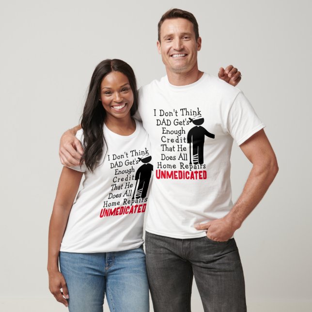 Lönsam Pappa-hemreparationsobjektsgrafik T-Shirt-d T Shirt (Unisex)