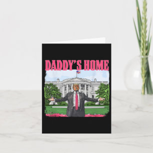 Lönsam Pappor Home Trump Rosa 2024 White House Com Kort