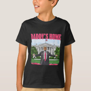 Lönsam Pappor Home Trump Rosa 2024 White House Com T Shirt