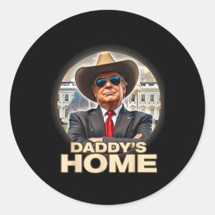 Lönsam Pappor Home Trump Won 45 47 Ta America Ck Runt Klistermärke
