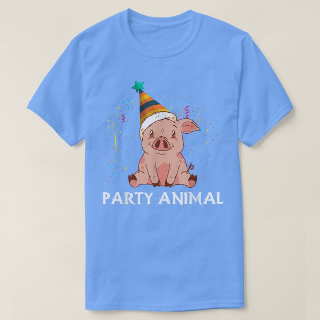 Lönsam Party-utformning av födelsedagstumma för dj T Shirt (Design framsida)