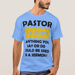 Lönsam pastor Christian Jesus Believer T Shirt