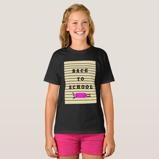 Lönsam penna t shirt (Hel framsida)