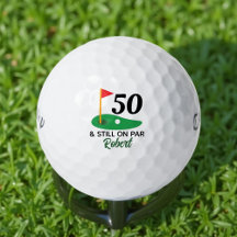Lönsam Personlig 50:e födelsedagsgåva för Golfer
