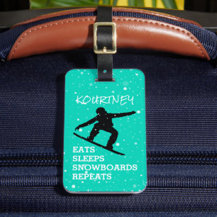 Lönsam Personlig Bag-varning Snöraket Bagagebricka