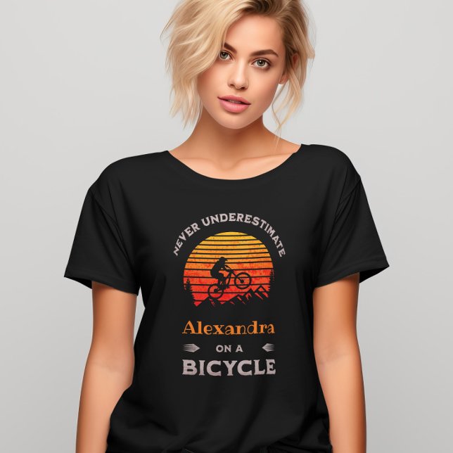 Lönsam personlig för att cykla MTB T Shirt (Skapare uppladdad)