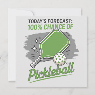 Lönsam Pickleball Dagens prognos - 100 % chans Kort