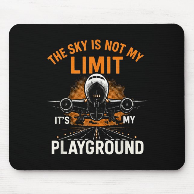 Lönsam pilot på flygplanet Himmel inte Musmatta (Framsidan)