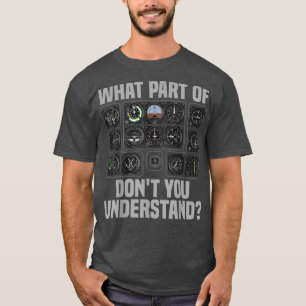 Lönsam pilotdesign För manar kvinnor Flygplan T Shirt