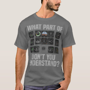 Lönsam pilotdesign För manar kvinnor Flygplan T Shirt