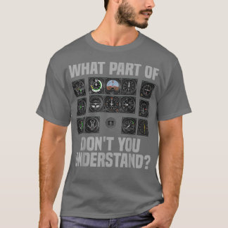Lönsam pilotdesign För manar kvinnor Flygplan T Shirt