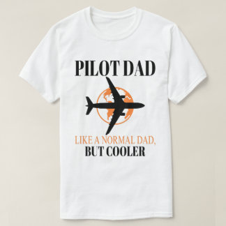 Lönsam pilotkonst för Pappa-pilotflygplanet T Shirt