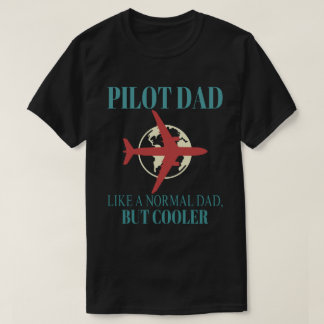 Lönsam pilotkonst för Pappa-pilotflygplanet T Shirt