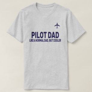 Lönsam pilotkonst för Pappa-pilotflygplanet T Shirt