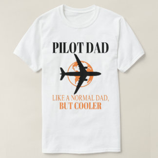Lönsam pilotkonst för Pappa-pilotflygplanet T Shirt