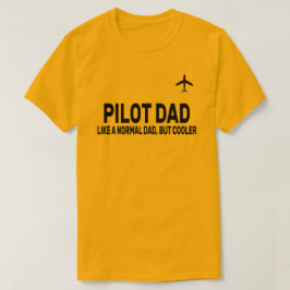 Lönsam pilotkonst för Pappa-pilotflygplanet T Shirt