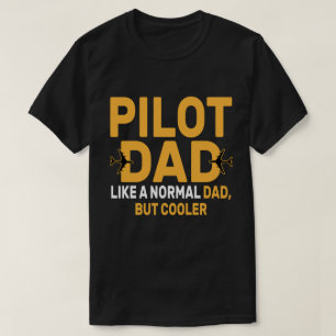 Lönsam pilotkonst för Pappa-pilotflygplanet T Shirt