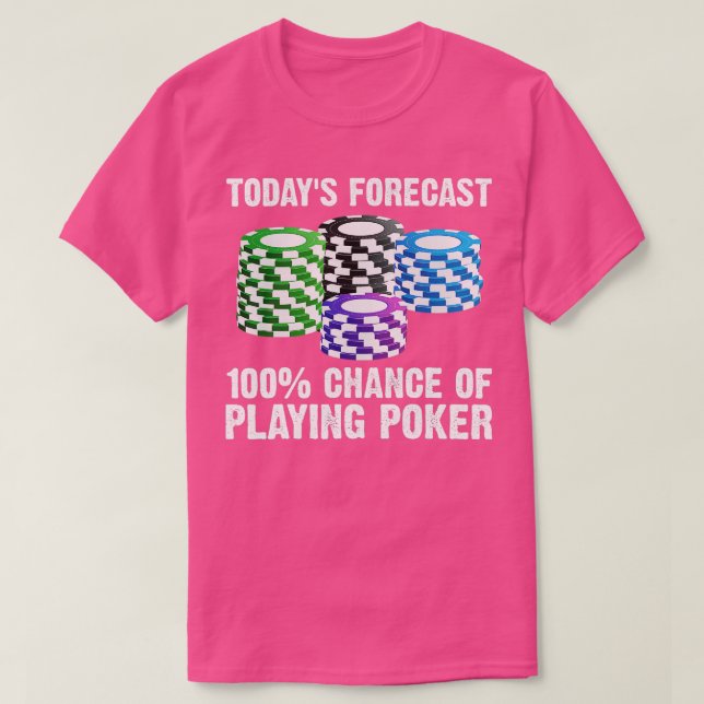 Lönsam Poker-design För manar Women Casino Card-sp T Shirt (Design framsida)