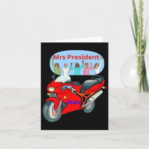 Lönsam politisk Biker Kort