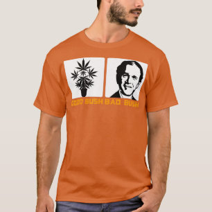 Lönsam politisk Bra Bush Bad Bush Funny George W T Shirt