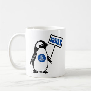 Lönsam politisk PM Penguin-tariff Kaffemugg