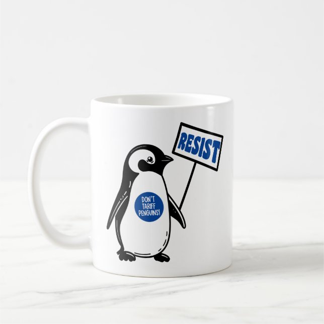 Lönsam politisk PM Penguin-tariff Kaffemugg (Vänster)