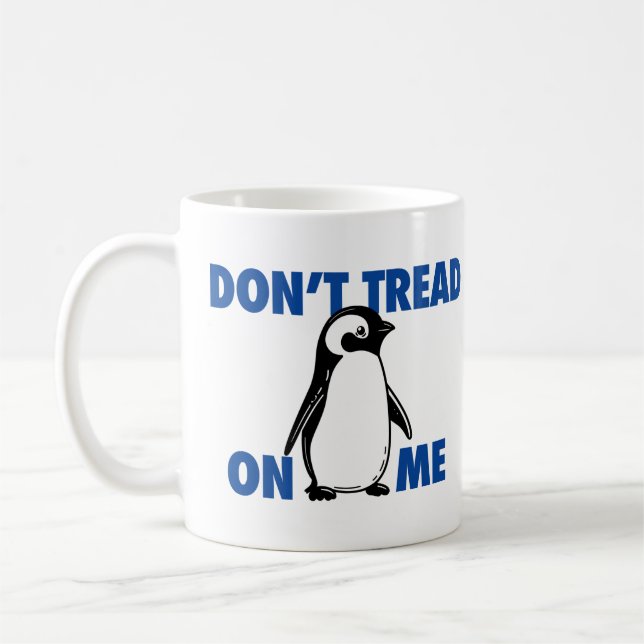 Lönsam politisk PM Penguin-tariff Kaffemugg (Vänster)