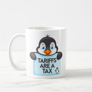 Lönsam politisk PM Penguin-tariff Kaffemugg