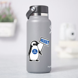 Lönsam politisk PM Penguin-tariff Klistermärken