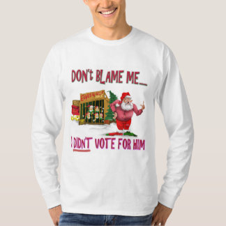 Lönsam politisk tröja med jultomte