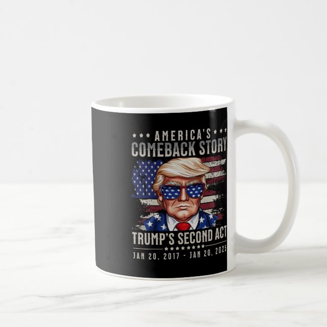 Lönsam president Donald Trump Inauguration Day 202 Kaffemugg (Höger)